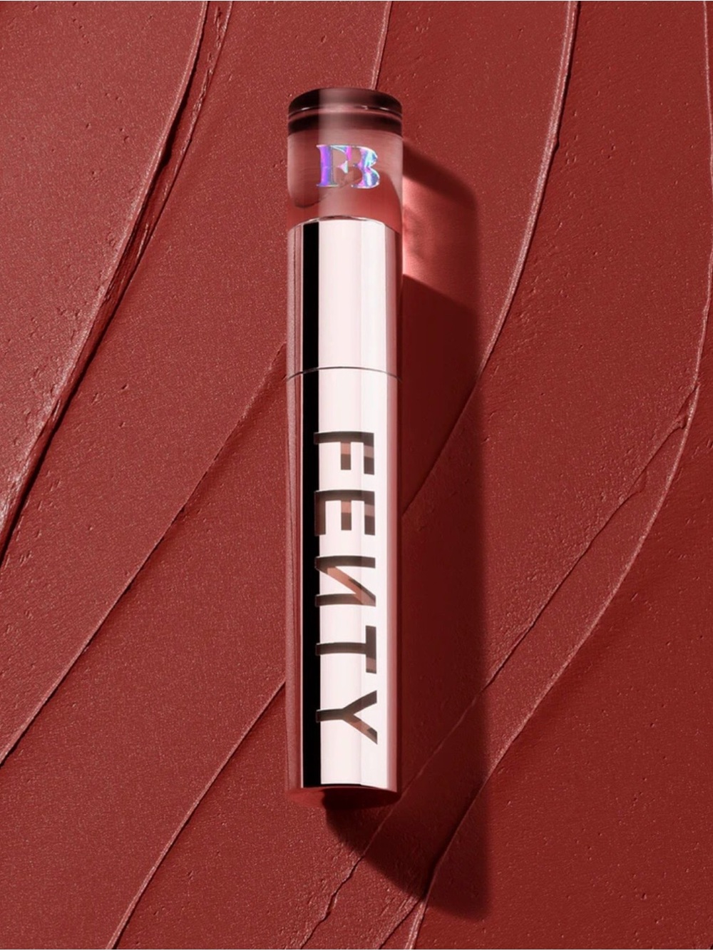 NIB Fenty Icon Velvet Liquid Lipstick - Fiyaproof (Maple Red) - size 5.5g - Picture 2 of 7